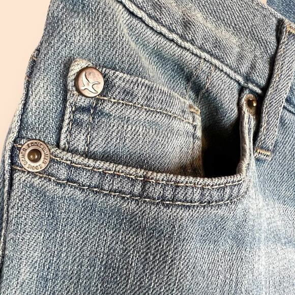 EDDIE BAUER Boyfriend Jean Shorts in Light Blue Women's Size 0 - Picture 6 of 13